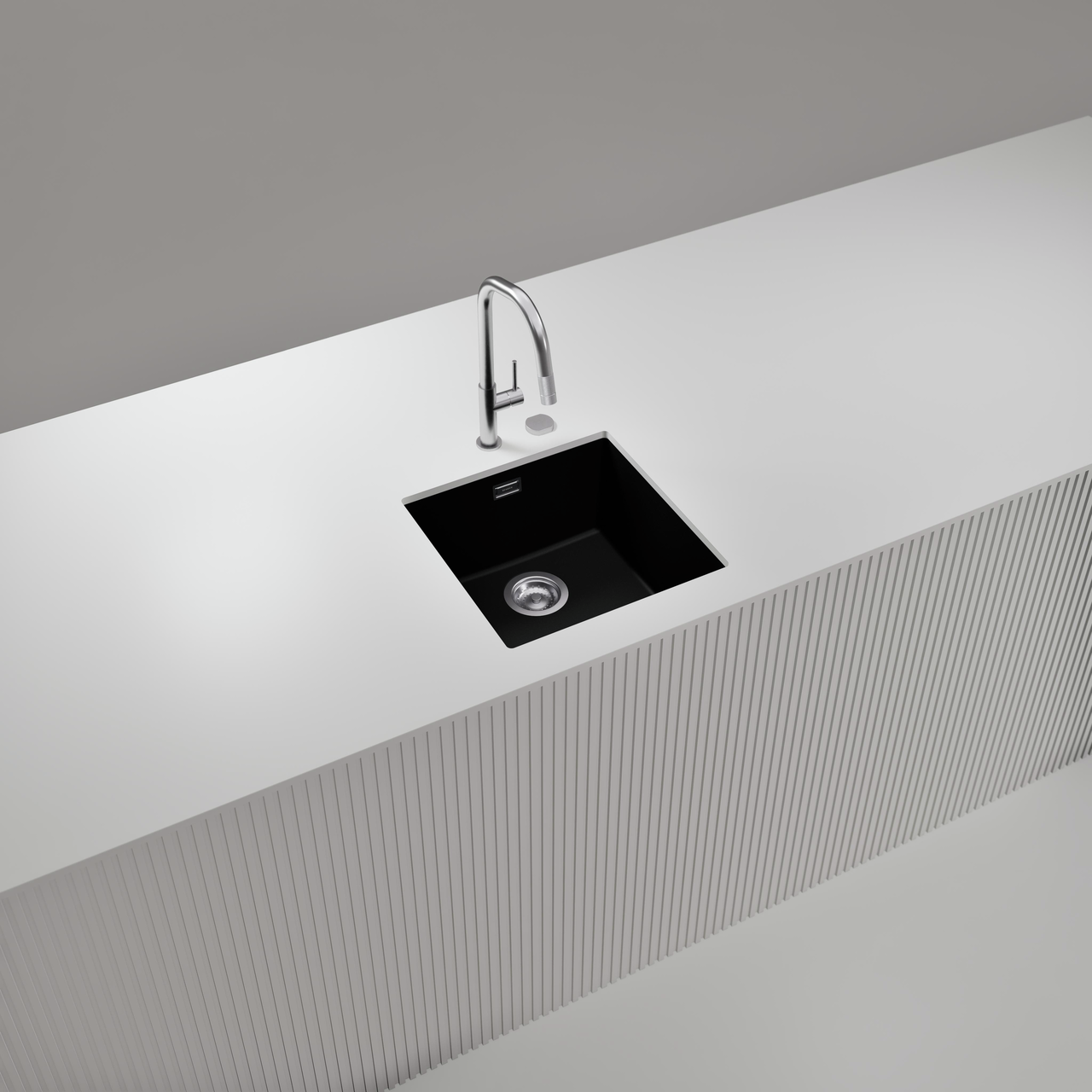 Dřez FORMHAUS D-100LS NERO